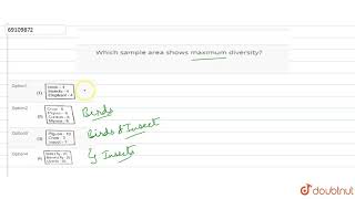 Which sample area shows maximum diversity?