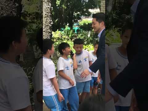 蔣市長走進校園｜檢查校園食堂確保食材每天新鮮採購｜關愛未成年身體健康