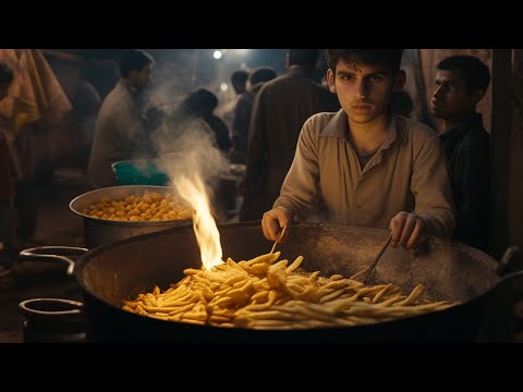 Famous Chicago & OPTP French Fries | People are Crazy For this Baked Aloo Chips at Karachi, Pakistan