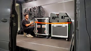 PA SYSTEM SETUP but the LOAD-IN gets Increasingly Chaotic
