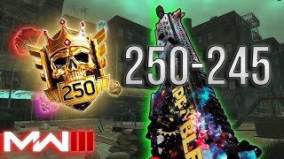 I PLAYED 2 FORMER TOP 250 in MW3 RANKED PLAY ... (250-245)