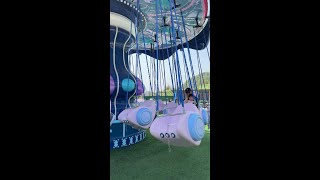 Spring holiday  accompany my daughter to play in the amusement park #accompany children’s time #pla