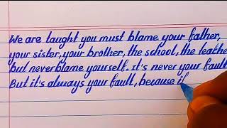 Neat and Superclean handwriting in the world|#bestenglishhandwriting #handwriting  #pradip000