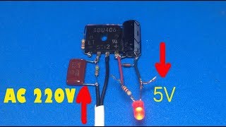 5V transformerless power suply