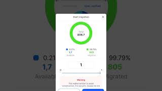 How to migrate Rubi coin to wallet