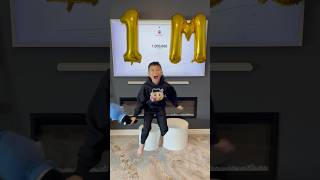 1 Million Subscribers Kaven’s Reaction! #1million #reaction #shorts
