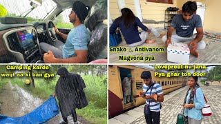 First Time Scorpio in heavy Rain 🌧️ | Lovepreet chla gya ghar toh door | By By
