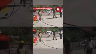 Fire Breaks Out In A Restaurant In Udhampur, Firefighting Operation Underway