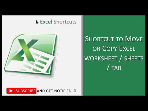 Copy Excel Worksheet Quickly Using This Shortcut!