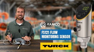 Turck FS121 Flow Sensor: Washdown-Ready & IO-Link Smart