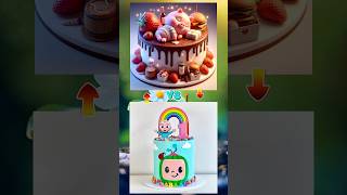 Which one do you choose, pig or cocomelon birthday cake?