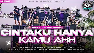 DJ CINTA MERAH JAMBU || STYLE PARTY FULL BASS COCOK BUAT KARNAVAL| |NEW FYP TIK TOK|BK 29 PROJECT