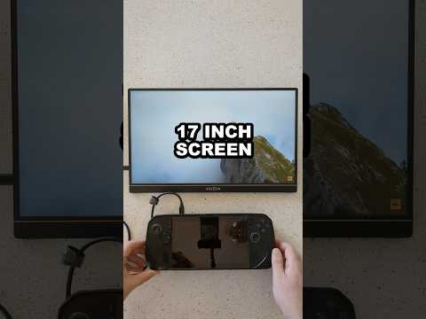 Make YOUR tiny Screen BIG! #gamingmonitor