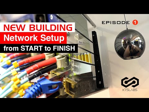 New Building Network Setup from Start to Finish | Site Survey | EP1