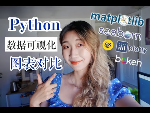 自学Python数据可视化 | 常见图表吐血总结对比！Comparing top 5 most popular Python chart libraries