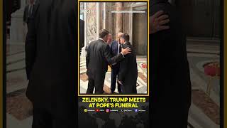BREAKING: Trump And Zelensky Sit Down For Meeting In St Peter's Basilica | WION Shorts