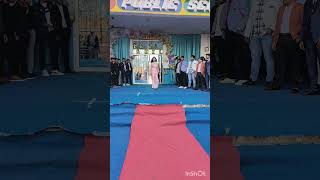 Ramp walk in Farewell 🪩🪩✨ #farewell #rampwalk #youtubeshorts