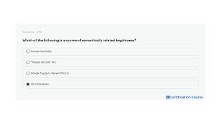 Which of the following is a source of semantically related keyphrases?