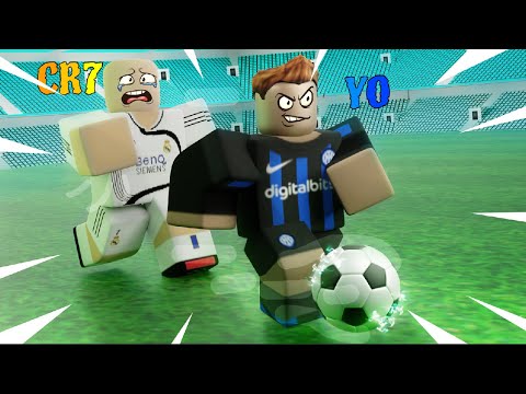 ¡Encuentro a CR7 en Roblox! 🥶 (Es de Temu XD) / ⚽ Fútbol PRO