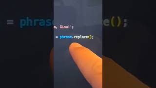 Quick Tip: use the “replace” method to update your strings in Javascript