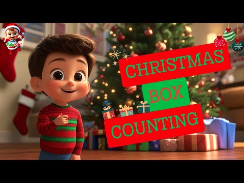🎄✨ Learn to Count with Christmas Gift Boxes! Fun Holiday Learning for Toddlers 🎁❄️ #countingnumbers