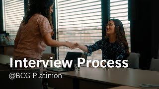 Interview process @BCG Platinion
