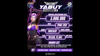 3 RD PBOC YABUY SEASON 6  #mediashareon #livestream #pointblank #pointblankindonesia