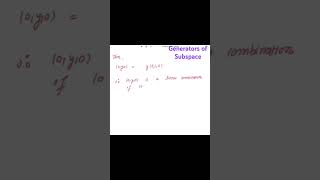 👉Basis & Dimension important questions✍📗| Generators  #linearalgebra #vectorspace #csirnetmaths