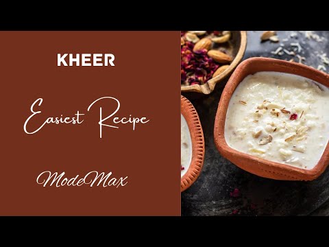 Kheer Recipe.