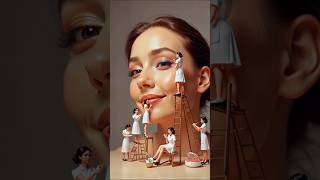 Transform Your Look: AI-Generated Make-Up Tutorials #ai #makeup #shortsfeed #shorts