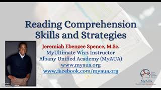 Reading Comprehension Skills and Strategies