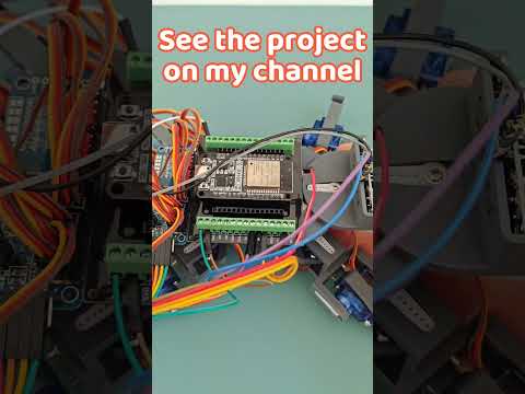 Building an ESP32 Robot Spider with a Shield