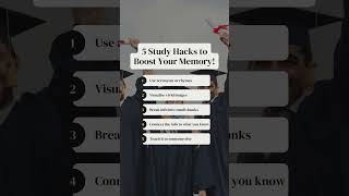 Kickstart Your Study Success | 5 Memory-Boosting Tips You Need #memorytips #trending #shorts #dnote