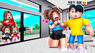 My SISTER Has A SECRET BOYFRIEND In Roblox Brookhaven!!