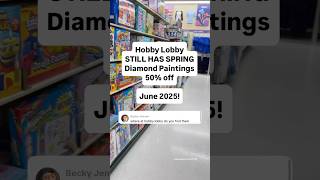 Hobby lobby diamond Paintings Marked Down MORE