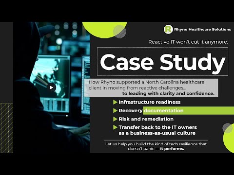 🦏 A Rhyno Case Study: Resilience and Recovery | Rhyno Healthcare Solutions