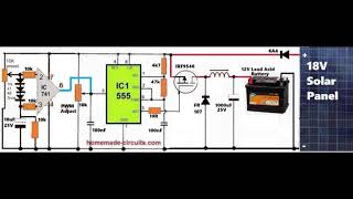 Make this Simple MPPT Solar Controller Circuit using IC 555