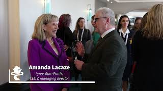 Lynas Rare Earths CEO Amanda Lacaze at WIMARQ breakfast 2023 Gold Coast Investment Showcase