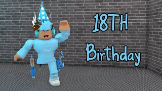 Playing MM2 On My 18th BIRTHDAY...