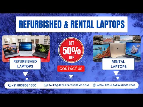 Refurbished (Renewed) & Rental Laptops | Get 50% offer #Laptops @ Best Price in Chennai