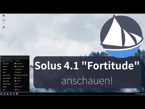 Solus 4.1 "Fortitude" - Budgie Desktop anschauen