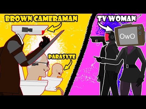 Brown Cameraman Villain Arc Part 6 @DaFuqBoom #sticknodespro #cameraman #tvwoman #skibiditoilet