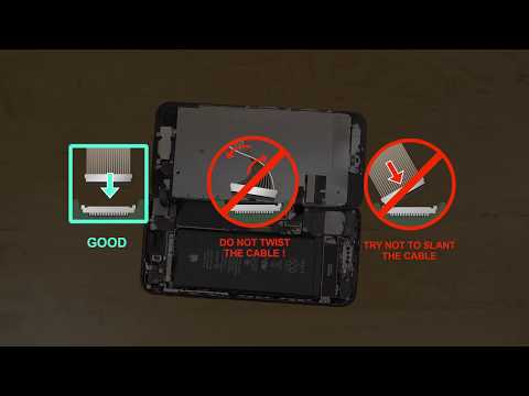 iPhone 7 screen replacement / digitizer glass and LCD reinstallation instructions