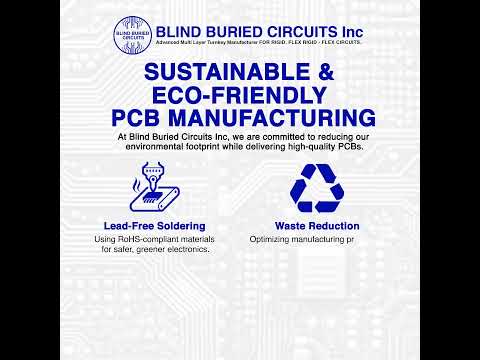 Sustainable & Eco-Friendly PCB Manufacturing ♻️ #BlindBuriedcircuitsofficial  #EcoFriendlyPCBs