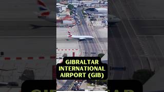 Gibraltar Airport: The Only Runway That Crosses a Main Road!