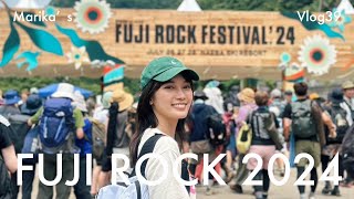 FUJI ROCK '24 vlog* 3 days in Naeba⛰️⚡️