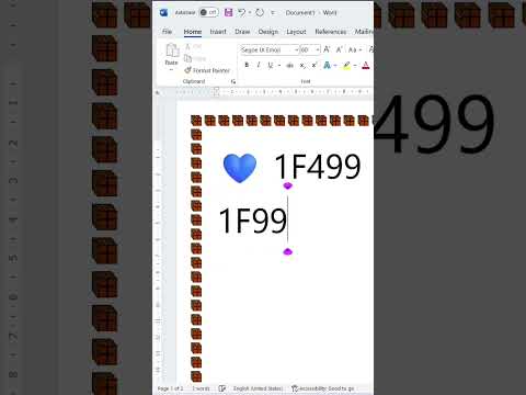How to Insert Imojis by using codes in MS Word? | @Raghavxlprime2.0 #raghavxlprime2