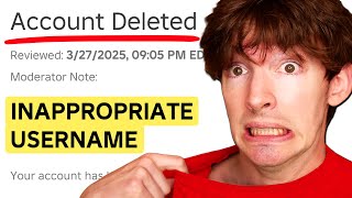 ROBLOX DELETED MY BEST ACCOUNT