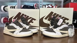 Air Jordan 1 Low x Travis Scott Reverse Mocha Real Vs Fake Review  Pt.5