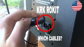 ✅  Which Cables For KRK Rokit G4 8s 🔴
